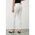 Cream - Back - Dorothy Perkins Womens-Ladies Tall Ankle Grazer Trousers