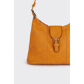 Tan - Side - Dorothy Perkins Womens-Ladies Terry Zip Detail Tote Bag