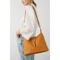 Tan - Lifestyle - Dorothy Perkins Womens-Ladies Terry Zip Detail Tote Bag