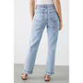 Light Wash - Back - Dorothy Perkins Womens-Ladies Tall Boyfriend Jeans