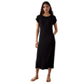 Black - Front - Dorothy Perkins Womens-Ladies Column Pocket Midi Dress