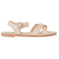 Blush - Back - Dorothy Perkins Womens-Ladies Florence Crossover Wide Flat Sandals