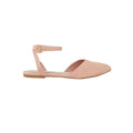 Blush - Back - Dorothy Perkins Womens-Ladies Poppy Open Back Ballerina Flats