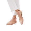 Blush - Lifestyle - Dorothy Perkins Womens-Ladies Poppy Open Back Ballerina Flats