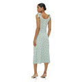 Green - Back - Dorothy Perkins Womens-Ladies Ditsy Print Tie Shoulder Midi Dress