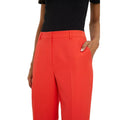 Coral - Side - Dorothy Perkins Womens-Ladies Ankle Grazer Trousers