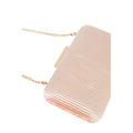 Blush - Side - Dorothy Perkins Womens-Ladies Brooke Satin Clutch Bag