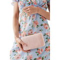 Blush - Lifestyle - Dorothy Perkins Womens-Ladies Brooke Satin Clutch Bag