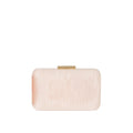 Blush - Front - Dorothy Perkins Womens-Ladies Brooke Satin Clutch Bag