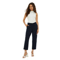 Navy - Lifestyle - Dorothy Perkins Womens-Ladies Petite Slim Trousers