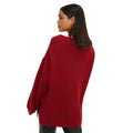 Cherry - Back - Dorothy Perkins Womens-Ladies V Neck Jumper