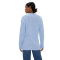 Light Blue - Back - Dorothy Perkins Womens-Ladies Bobble Diamond Stitch Jumper