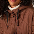 Chocolate - Lifestyle - Dorothy Perkins Womens-Ladies Padded Longline Parka