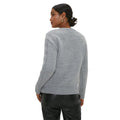 Grey - Back - Dorothy Perkins Womens-Ladies Cable Knitted Jumper