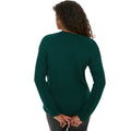 Bottle Green - Back - Dorothy Perkins Womens-Ladies Cable Knitted Jumper