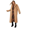 Camel - Back - Dorothy Perkins Womens-Ladies Military Plus Coat