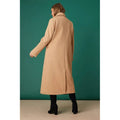 Camel - Side - Dorothy Perkins Womens-Ladies Military Plus Coat