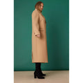 Camel - Close up - Dorothy Perkins Womens-Ladies Military Plus Coat