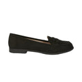 Natural Black - Back - Dorothy Perkins Womens-Ladies Lara Penny Strap Loafers