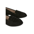 Natural Black - Side - Dorothy Perkins Womens-Ladies Lara Penny Strap Loafers