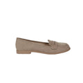 Taupe - Back - Dorothy Perkins Womens-Ladies Lara Penny Strap Loafers