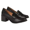 Black - Front - Dorothy Perkins Womens-Ladies Lora Heeled Loafers