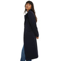 Navy - Lifestyle - Dorothy Perkins Womens-Ladies Maxi Single-Breasted Coat