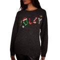 Black - Front - Dorothy Perkins Womens-Ladies Jolly Christmas Jumper