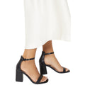 Black - Lifestyle - Dorothy Perkins Womens-Ladies Safiya High Block Heel Sandals