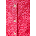 Hot Pink - Side - Dorothy Perkins Womens-Ladies Button Through Mini Dress