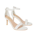 White - Front - Dorothy Perkins Womens-Ladies Tasha Barely There Stiletto Heel Sandals