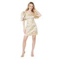 Multicoloured - Lifestyle - Dorothy Perkins Womens-Ladies Floral Jacquard Square Neck Mini Dress