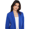 Cobalt - Side - Dorothy Perkins Womens-Ladies Tall Ruched Blazer