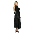 Black - Back - Dorothy Perkins Womens-Ladies Sequin Midi Skirt