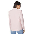 Blush - Back - Dorothy Perkins Womens-Ladies Double-Breasted Blazer