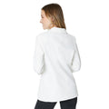 Ivory - Back - Dorothy Perkins Womens-Ladies Double-Breasted Seamed Blazer