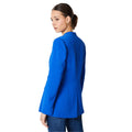 Cobalt - Back - Dorothy Perkins Womens-Ladies Collarless Blazer