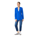 Cobalt - Side - Dorothy Perkins Womens-Ladies Collarless Blazer