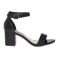 Black - Back - Dorothy Perkins Womens-Ladies Serenity Wide Medium Block Sandals