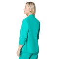 Green - Back - Dorothy Perkins Womens-Ladies Petite Ruched Blazer