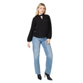 Black - Side - Dorothy Perkins Womens-Ladies Keyhole Blouse