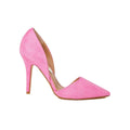 Bright Pink - Back - Dorothy Perkins Womens-Ladies Deja Pointed Stiletto Heel Court Shoes