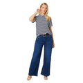 Mid Wash - Lifestyle - Dorothy Perkins Womens-Ladies Denim Wide Leg Jeans