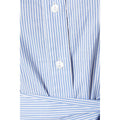 Blue - Side - Dorothy Perkins Womens-Ladies Striped Waist Tie Midi Shirt Dress