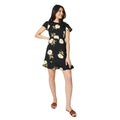 Black - Lifestyle - Dorothy Perkins Womens-Ladies Daisy Tiered Hem Flutter Mini Dress