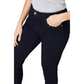 Indigo - Side - Dorothy Perkins Womens-Ladies Stretch Petite Slim Jeans