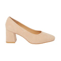 Blush - Back - Dorothy Perkins Womens-Ladies Elise Extra Wide Court Shoes