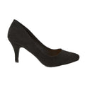 Natural Black - Back - Dorothy Perkins Womens-Ladies Cora Pointed Stiletto Heel Court Shoes