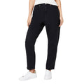 Black - Front - Dorothy Perkins Womens-Ladies Petite Relaxed Mom Jeans