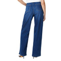 Mid Wash - Back - Dorothy Perkins Womens-Ladies Denim Tall Wide Leg Jeans